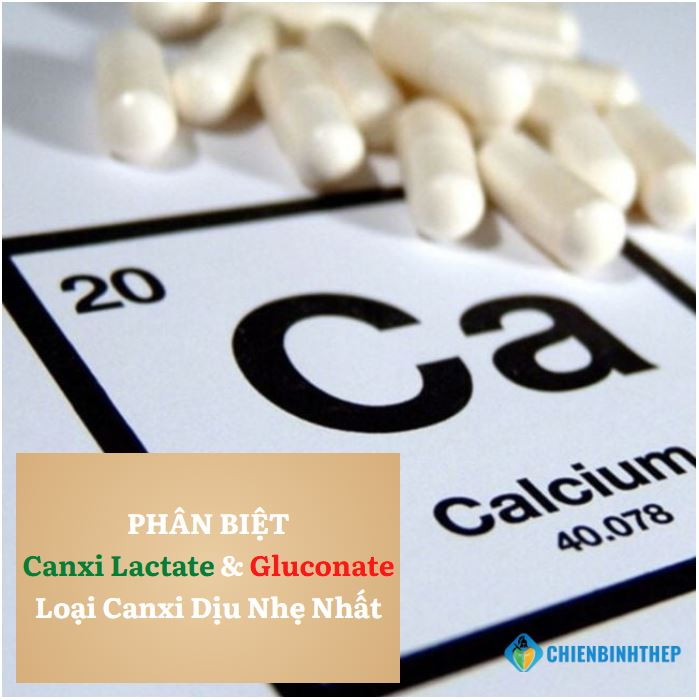 Canxi Lactate và Canxi Gluconate: Lựa Chọn Nào Cưng Chiều Chiếc Dạ Dày Nhạy Cảm?