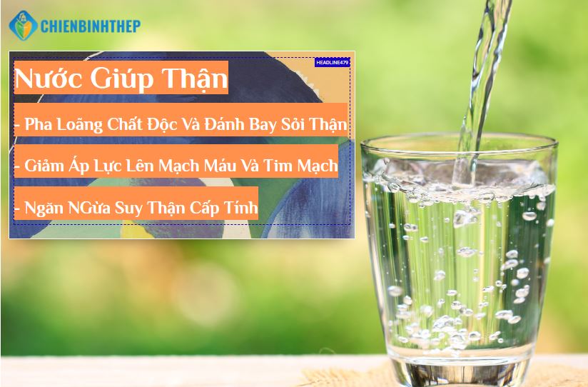 CƠ CHẾ NƯỚC GIÚP CẶP THẬN THANH LỌC