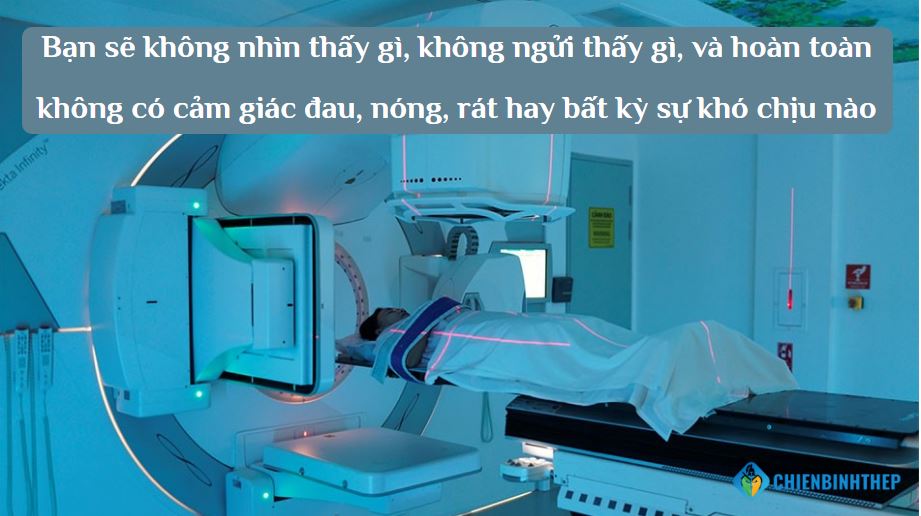 Xạ trị không đau ngay