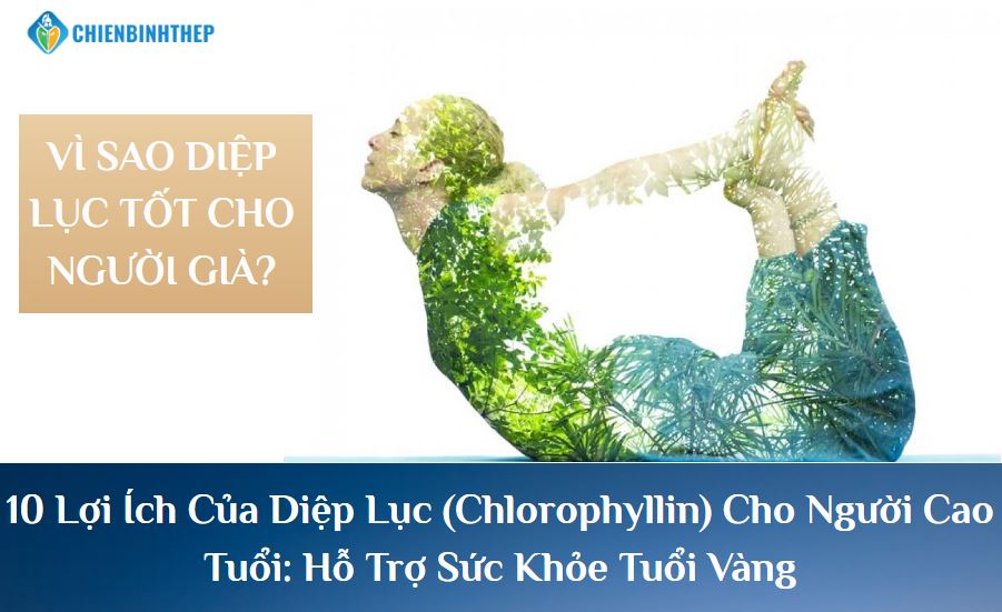 10 Lợi Ích Của Diệp Lục (Chlorophyllin) Cho Người Cao Tuổi: Hỗ Trợ Sức Khỏe Tuổi Vàng