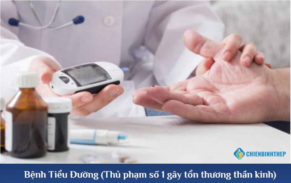 Bệnh tiểu đường là nguyên nhân gây tổn thương thần kinh