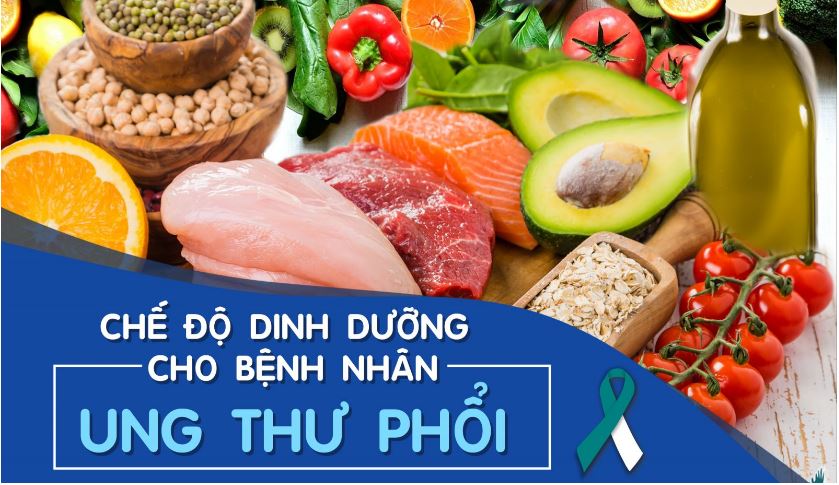 Chế độ dinh dưỡng cho người ung thư phổi