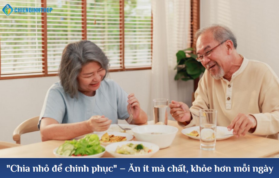 Chia nhỏ để ăn uống đủ chất