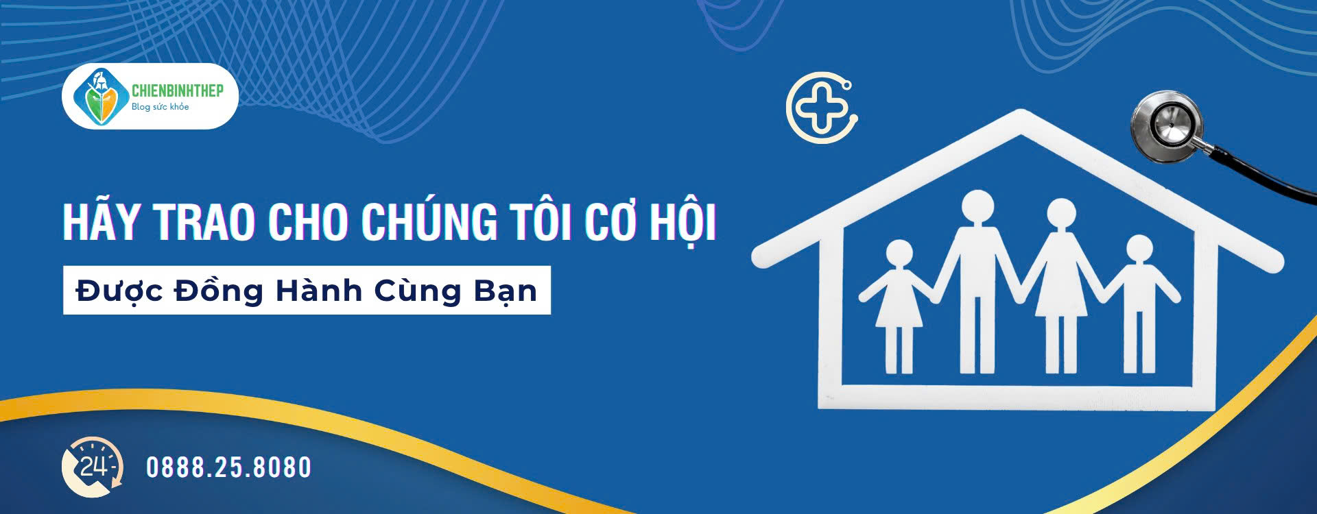 Hãy để chúng tôi cùng bạn đồng hành trên con đường chăm sóc sức khỏe