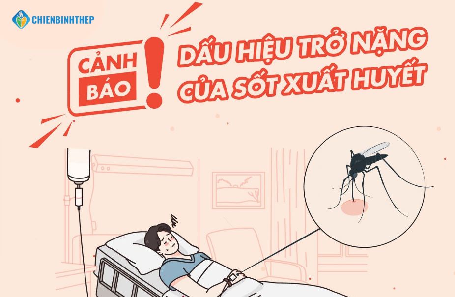 Dấu hiệu trở nặng của sốt xuất huyết