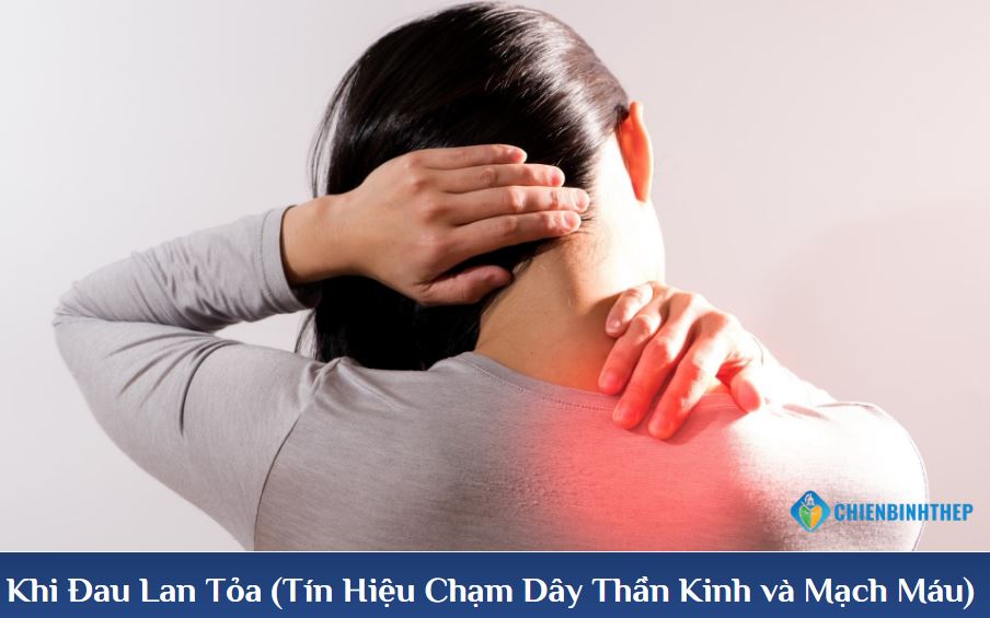 Đau lan tỏa vùng vai gáy