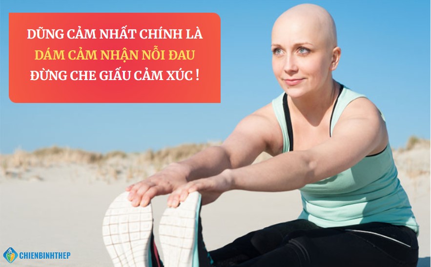 Dũng cảm nhất chính là dám cảm nhận nỗi đau. Đừng che giấu!