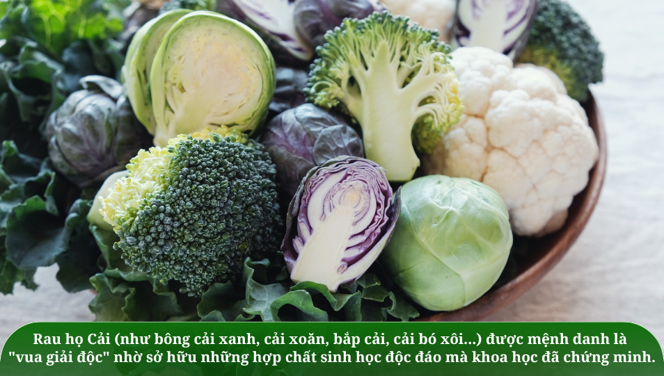 Tại Sao Rau Họ Cải Là Số 1 Cho Gan?