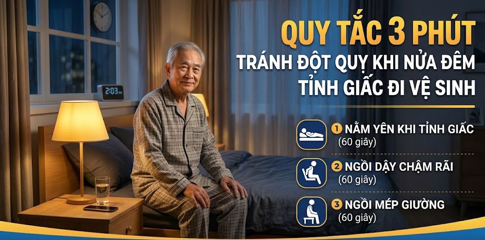 quy tắc 3 phút phòng đột quỵ
