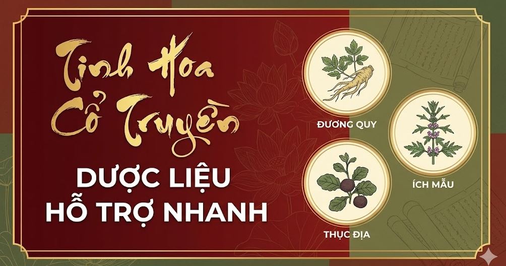 TINH HOA CỔ TRUYỀN – Dược Liệu Hỗ Trợ Nhanh