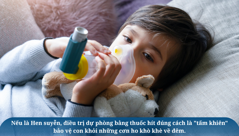 Xử Trí Khi Con Ho Khò Khè Cấp Tính